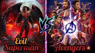 Evil Superman vs Avengers / Superman vs thor / in hindi / aj verse 🤯