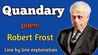 Загадка Роберта Фроста &ndash; Построчное объяснение | Анализ простого английского языка #RobertFrost