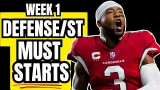 Week 1 MUST START Defenses & Streams | 2025 Fantasy Football