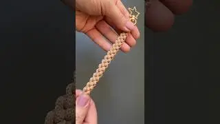 Супер просто! Как связать ремень для сумки крючком #crochetbagstrap