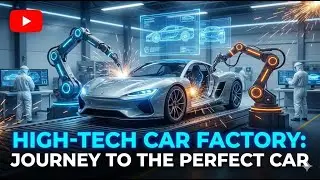 But what takes place in a high tech car factory, the journey to create the perfect car