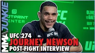 Journey Newson's mental focus leading up to fight night secured him the victory | #UFC274
