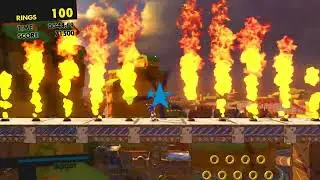 Sonic Forces (PS4) Playthrough: Extra 6 Fire Cannon 2 & Extra 7 (Time Attack) Missions