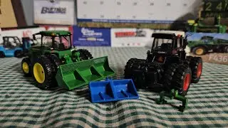 AF Custom's 3D Printed Loader Buckets And Quick Attached! @modeldeerefarmer8320