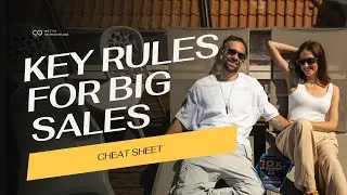 HOW TO SELL EASILY IN ANY NICHE (Even for Beginners!) | SALES Cheat Sheet