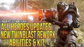 Paragon v35 Patch & ALL HERO CHANGES 