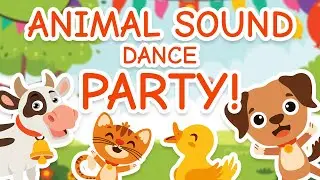 Animal Sounds Dance Party | Kids Songs in English | Happy Heroes 🐾💃