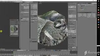 bake vertex color between two objects internal blender render -short and helpful video