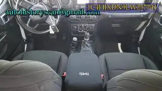 1C4HJXDN9LW257741 Jeep Wrangler Unlimited Sport 2020