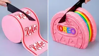 💗💗 Fantastic PINK FONDANT 3D cake Decoration Recipes | Beautiful Cake Decorating Hacks