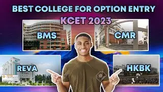 FIRST SELECT THESE!!! | KCET 2023 | Top Colleges You Should  Select In Option Entry
