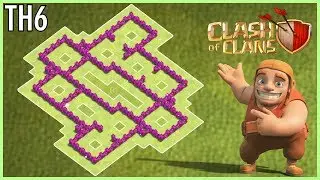 TH6 | WAR | HYBRID |ANTI 3 STAR | BASE | 2019-Clash Of Clans
