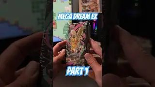 Pokemon Mega Dream EX Japanese Booster Box opening! Part 1!