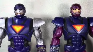 Marvel Universe Masterworks Sentinel SDCC 2011 Exclusive & Retail Version with Wolverine  Review