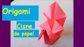 ORIGAMI CISNE DE PAPEL FÁCIL | MININITOS
