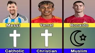 Religion of Famous Football Players | Top 50 | Ronaldo, Messi, Neymar, Mbappe
