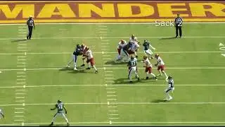 The Eagles' 9 sacks of Carson Wentz