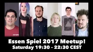 Actualol, Jon Gets Games, Semi-Coop & No Pun Included Essen Meetup SOLD OUT!