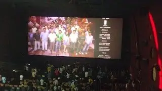 Anaganaga Song from magadheera Re release craze in theatre