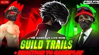 Ff Live Guild Test  Team HBG 🤯💥|| Ff Live Custom Room 💀 #freefirelive #nonstopgaming #gg #HBGAMER
