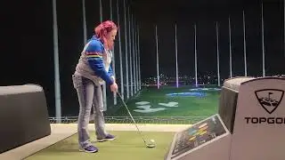 Ivah at Top Golf Columbus Ohio #topgolf
