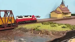 Dave Betz's N-Scale Western Maryland Railway Layout tour  10/2025