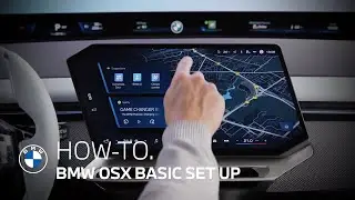 BMW Panoramic iDrive with Operating System X | Basic Setup | BMW How-To
