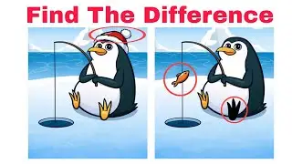 🤔Find 5 Differences between two pictures | Spot the Differences  | Riddle Hunt