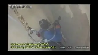 High Pressure Water cleaning SILO