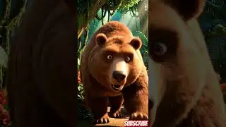 A cute bear walking in the woods ASMR #panda #lego #cat #cute #giantpanda #pandapic