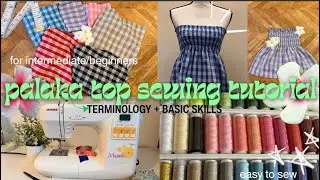 Palaka Top Sewing Tutorial: Beginner and Intermediate Friendly