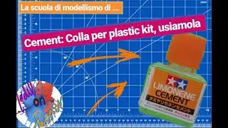 TAMIYA CEMENT - Colla per kit in plastica, come usarla - Scuola di modellismo di Model On Passion