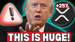 XRP JUST IN!! TRUMP JUST SHOCKED EVERYONE (HE DID IT AGAIN!)