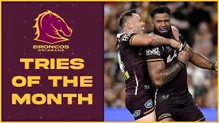 NRL Highlights | NRL 2025 | Brisbane Broncos Top Tries of July