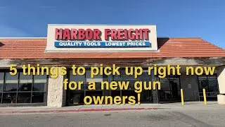First-time gun owner? 5 things to pick up from Harbor Freight right now