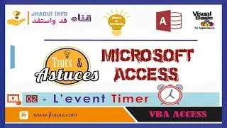 #02 - VBA Access Evénement Timer
