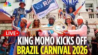 Brazil Carnival LIVE: King Momo Kicks off Carnival 2026 as Festivities Begin in Rio de Janeiro |N18G