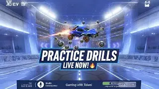 Practice Drills & Free Play part 2 in Rocket League | Sindhi Commentary🔥