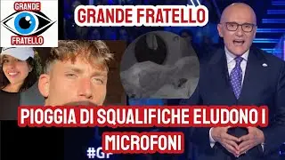 Grande Fratello Guai per Signorini in arrivo piogge di squalifiche, eludono i microfoni di notte