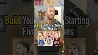 BUILD YOUR ALL TIME STARTING FIVE OF NBA SHOOTERS! #shorts #nba #basketball #game #lineup #game
