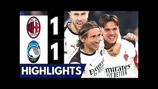 GLI HIGHLIGHTS &ndash; AC Milan vs Atalanta 1-1 | Serie A 2025 | Gol di Ricci e Lookman | ATALANTA MILAN