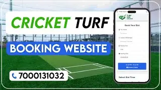 🏏 Cricket / Sports Turf Box Online Booking Website System