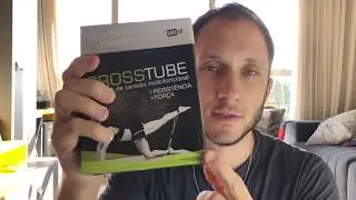 Extensor Elástico para Exercício em casa Biceps Triceps Ombros Pernas Crosstube