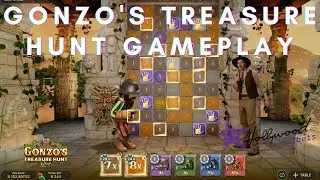 Gonzo's Treasure Hunt Live Gameplay
