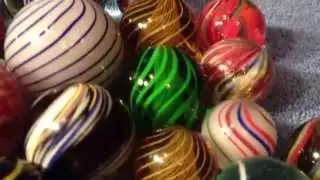 Rare handmade antique vintage marbles