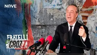 Crozza Zaia inaugura la prima pista da bob ed è tutto un programma...