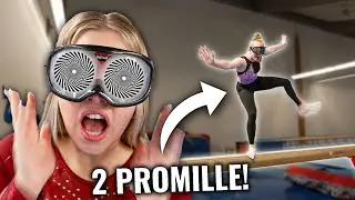 TURNEN MIT EINER ALKOHOLBRILLE!😵&zwj;💫😳 @merleloosen @tom.werner - Itsmisabell