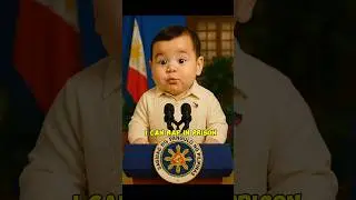 BABY DUTERTE ONCE SAID - I am not FILIPINO for nothing.! #podcast #funny #shorts  #baby #ai
