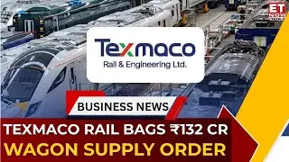 Texmaco Rail Bets Big On Leasing Boom | Order Book ₹6,300 Cr+ | Sudipta Mukherjee On Growth | ET Now