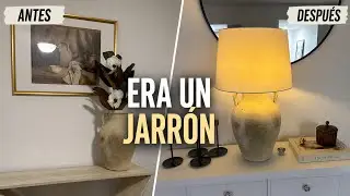  Nadie cree que esta lámpara antes era un jarrón